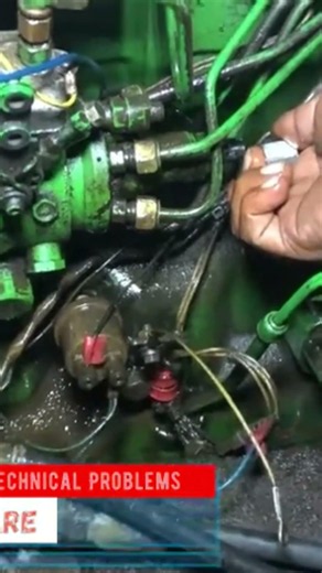 if fuel stop solenoid is faulty how to stop the engine #dieselengine #johndeere #fuelsolenoid