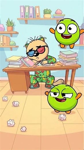 Mr. Boof Is Completely Done 😩 #mrboof #animation #officecomedy