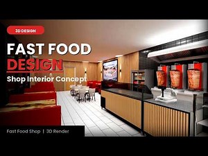 Fast Food Shop Interior Design