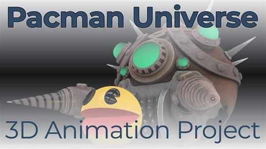 Pacman vs steampunk robot Pacman