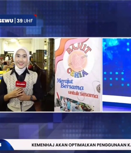Rajut Ceria: Kegiatan Merajut Bersama di TV
