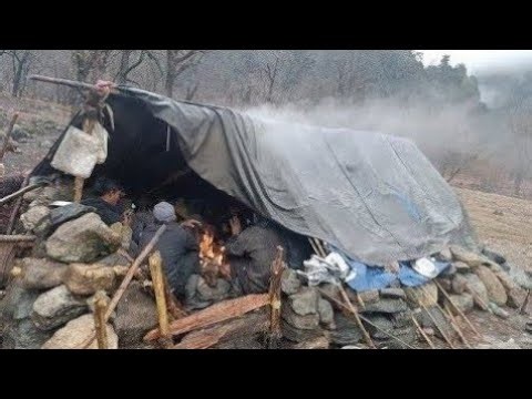 Best Life In A Himalayan Village | During The Snowfall | Most Relaxing | Village Documentary Video |