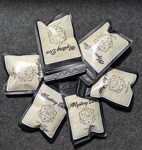 7 Piece Mystery Dice Set With Dice Bag - Etsy