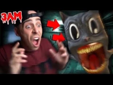 DRONE CATCHES CARTOON CAT AT SCHOOL PLAYGROUND AT 3AM!! (WE FOUND HIM!)