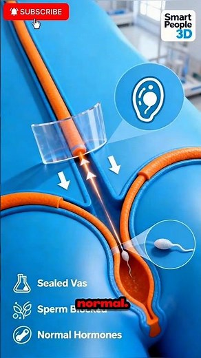 How a Vasectomy Works – Clear 3D Medical Explanation