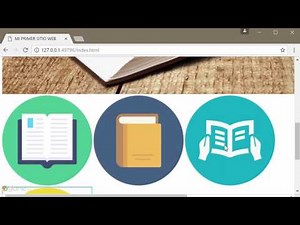MI PRIMERA PÁGINA WEB - 18 - Ejemplo completo