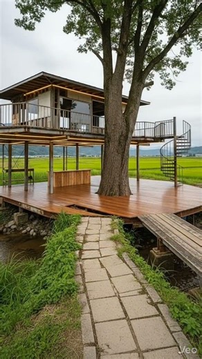 “Building a Giant Wooden Turtle House (Full Timelapse)”