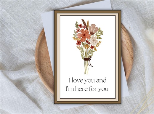 Printable Sympathy Card, Condolences Card, Loss of Loved One, Miscarriage, or Child Loss Card, With Sympathy. Digital Download. - Etsy