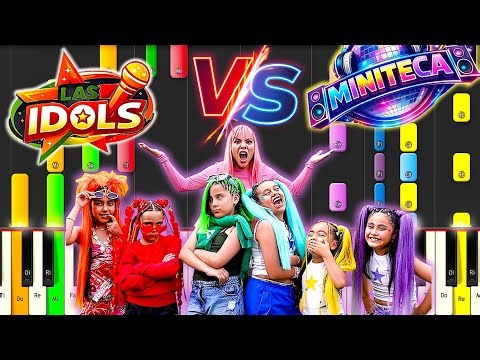 CANCIÓN DE LAS IDOLS - SEÑORITA INFLUENCER VS. MINITECA - SEÑORITA INFLUENCER & MINI INFLUENCERS