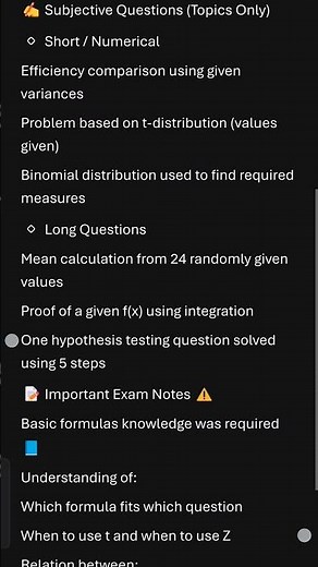 STA301 Final Paper Explained | Statistics Exam Experience 2026