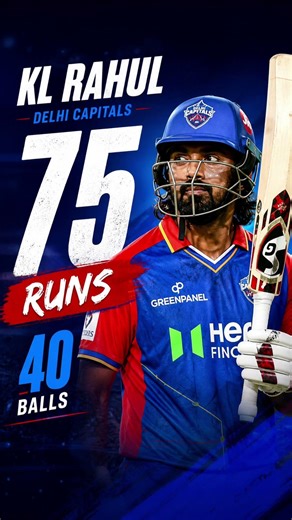 KL Rahul On Fire! 75 Runs 40 Balls - Power of DC \ Finally, The King is Back! KL Rahul 75(40) vs RR
