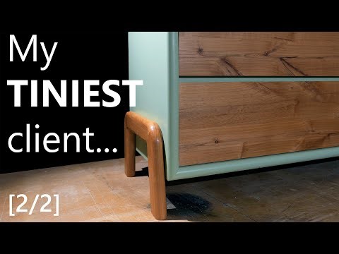How to Build a Baby Changing Table Dresser | Woodworking Project [PART 2 my most important project]