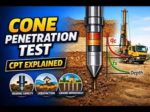 Cone Penetration Test (CPT) Explained | How It Works + Data Interpretation + Practical Uses