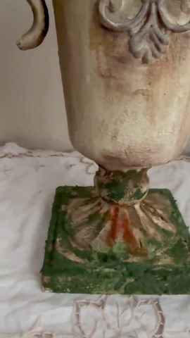 Metal Fleur De Lis Footed Vase Upcycled Rustic French Country Shabby Chic Decor - Etsy