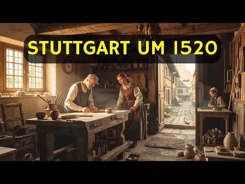 Ein Tag im Leben einer Handwerkerfamilie in Stuttgart im Jahr 1520 | KI-Rekonstruktion