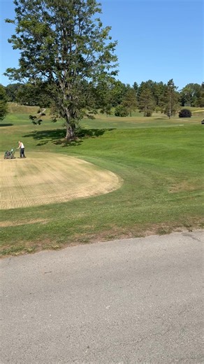 🌱 Aerification in Progress! 🌱 We’ve officially begun the important steps to restore our greens to the condition they truly deserve. This process is long and tedious, but it’s the foundation for healthy, thriving greens moving forward. A huge shoutout to our incredible maintenance crew for tackling this work head-on, and to our dedicated volunteers who are lending their hands during the punching process. Thanks to their efforts, we’ll be able to seed, fertilize, and water the greens to bring th