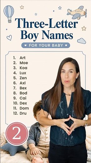 48 More Three-Letter Boy Names for Your Baby | Part 2