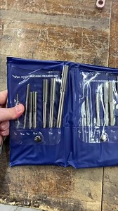 Under and over reamers are a great set to have around the shop! #machinist #machining #machinisttools #machineshop #machinstsofinstagram #reamer #fabrication #madewithmetals #metalworker | High Caliber Craftsman Builds