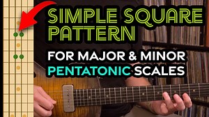 33K views · 1.1K reactions | Use this simple square shape to play major and minor pentatonic scales - #guitarlessons #guitartutorial | ActiveMelody Guitar Lessons | Facebook