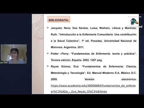 1° clase de Fundamentos de Enfermería