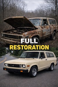 This Chevy K5 Blazer sat abandoned for decades — rusted, broken, and completely forgotten. Most people would’ve walked away. We didn’t. From a collapsing garage and a seized engine to a clean, powerful classic reborn from the ground up. Every bolt, every panel, every late night was worth it. This isn’t just a restoration. It’s a comeback story. Would you have saved it… or scrapped it? #ChevyK5Blazer #ClassicTruckRestoration #BeforeAndAfter #TruckRestoration #AmericanClassic #BarnFind #Restoratio