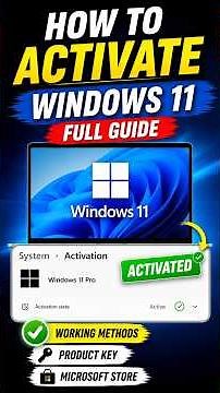 ACTIVATE WINDOWS 11 OFFICIALLY #windows #windows10 #windows11 #windowstips