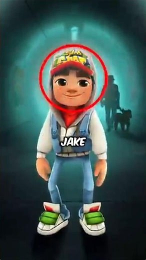 why jake never take off his cap