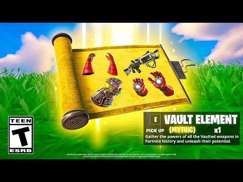 Trolling With VAULTED Items In Fortnite!