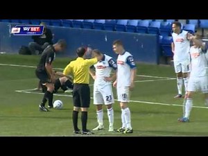 Liam Ridehalgh's red card