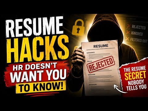 Resume Hacks HR Doesn't Want You To Know!!!!