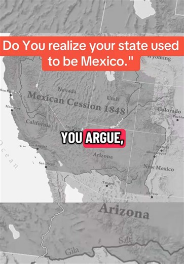 Former Mexican Territories That Became U.S. States These present-day states were fully or largely part of Mexico: California Nevada Utah Arizona New Mexico Texas Parts of Colorado Parts of Wyoming Parts of Kansas Parts of Oklahoma How the U.S. Got Them Most of this land changed hands after the Mexican–American War. The war ended with the Treaty of Guadalupe Hidalgo, where Mexico ceded about 55% of its territory to the United States. Later, the U.S. bought a smaller strip of land in southern Ariz
