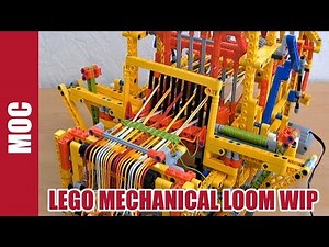 Lego Technic - Mechanical Loom Machine