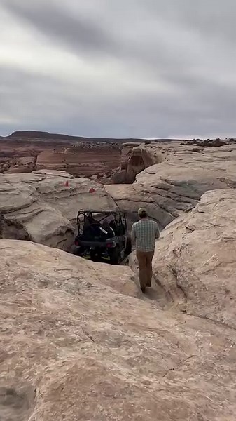 9.4K views · 135 reactions | Couple people asked why the Teryx didn’t do Gravy Boat. Well…he did. He doubles as a Suburban driving tour guide. #moabcowboy #moaboffroad #offroad #tractionmatters #4x4 #maxxis #whywouldntyou #sendit #kawasaki | Moab Cowboy Country Off-Road Adventures | Facebook