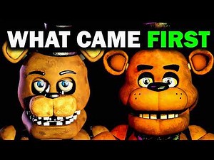 The COMPLETE Animatronics History in the FNAF Timeline