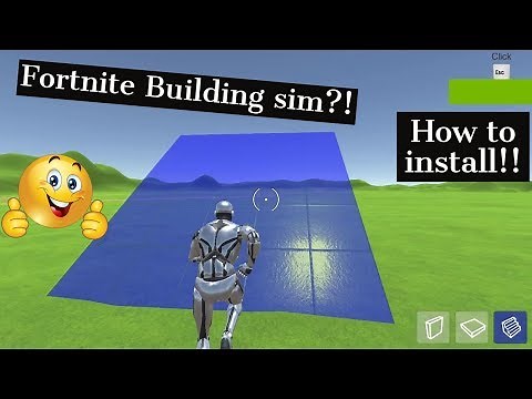 How to install new Fortnite building simulator just build!!