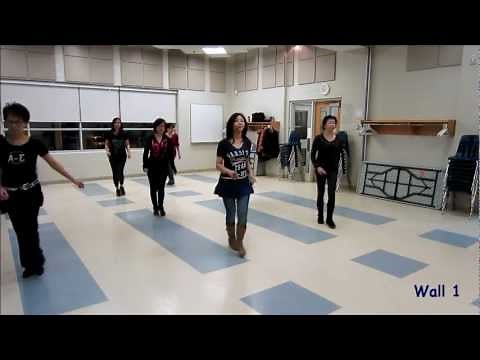 Teardrops - line dance (dance & walk through)