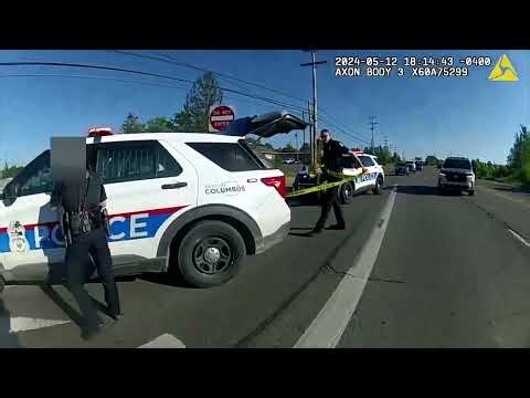 Police release footage from encounter with suspected Amazon shooter