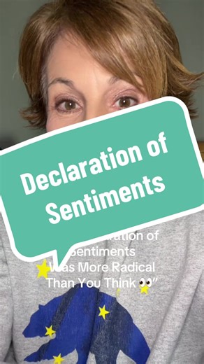 The Declaration of Sentiments shocked America in 1848. At Seneca Falls, women demanded voting rights, property rights, and legal equality. Was this radical… or overdue? #USHISTORY #D#DeclarationOfSentimentsS#SenecaFallshistorytok #WomensRightsMovement