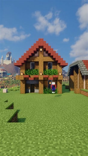 Cozy Medieval Hut | Small Aesthetic Survival Build