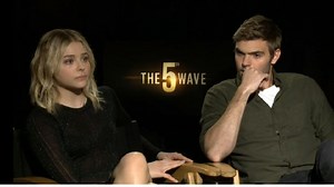 Chloë Grace Moretz and Alex Roe: Connecting with 'The 5th Wave'