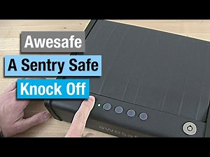 Awesafe: A Sentry Safe Knockoff Shimmed Open