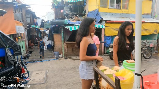 EXOTIC LIFE in PHILIPPINES | THE BIGGEST SLUM in TONDO MANILA NEIGHBORHOOD [4K HDR] 🇵🇭 Watch the full video here: https://www.youtube.com/@LarryPHWALKING2.0 | Larryph Walking Official