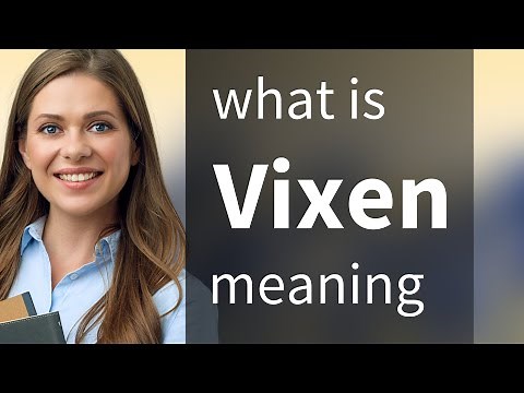Vixen • what is VIXEN definition