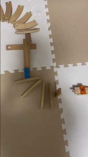 【ピタゴラ装置 自作】装置No.8 滑り台