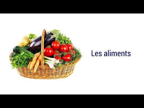 Français A1 : les aliments