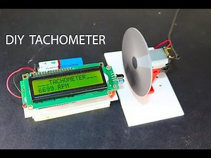 DIY Arduino based Digital Tachometer │ Revolution counter