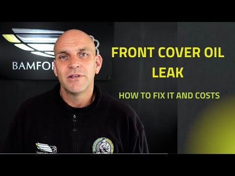 Aston Martin Front Cover oil Leak, how to fix and the likely repair costs