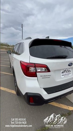Sold - 1-Owner 2018 Subaru Outback 3.6R Touring AWD | Rare H6, Clean History & Loaded