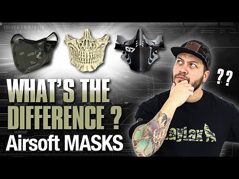 What's the Difference: Airsoft Masks