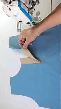 The easiest way to sew a placket in 5 steps ✂️ A clean, error-free result
